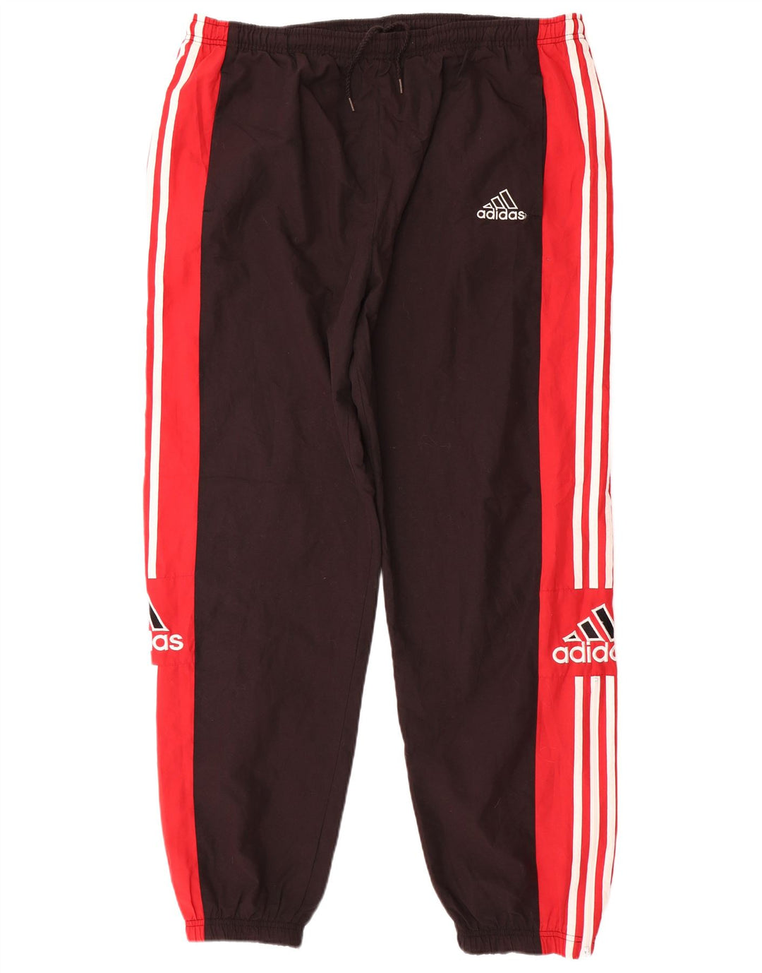 Pantaloni da tuta con grafica ADIDAS da uomo Joggers XL Nero Colourblock