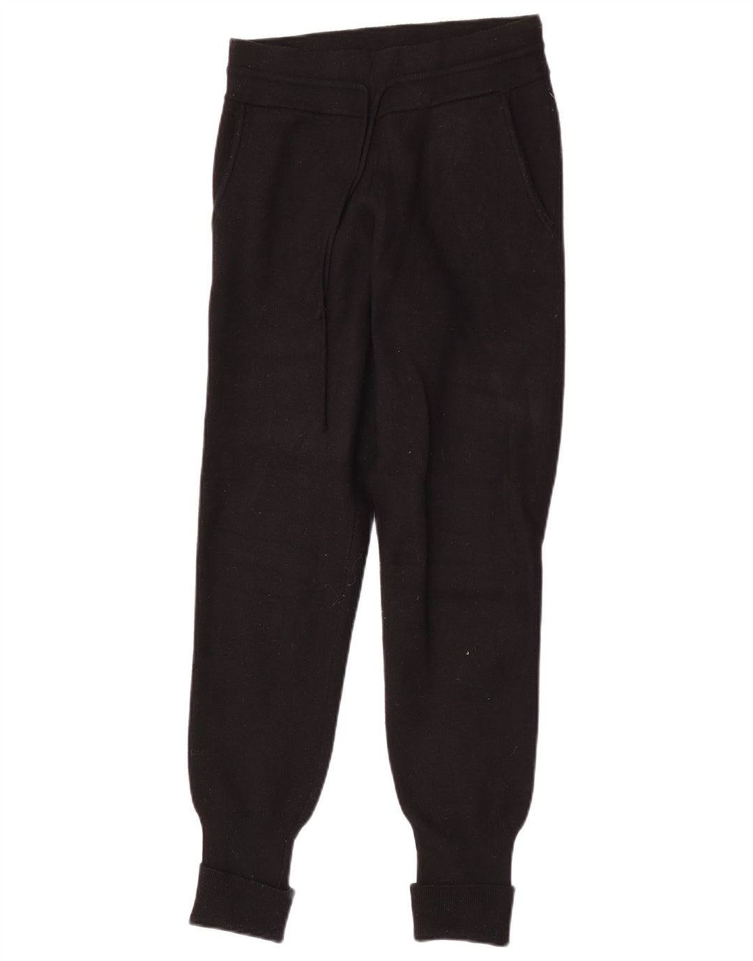 Pantaloni da tuta da donna Zara Joggers piccoli neri in viscosa