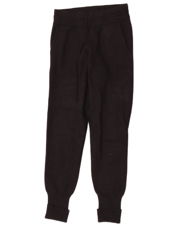Pantaloni da tuta da donna Zara Joggers piccoli neri in viscosa