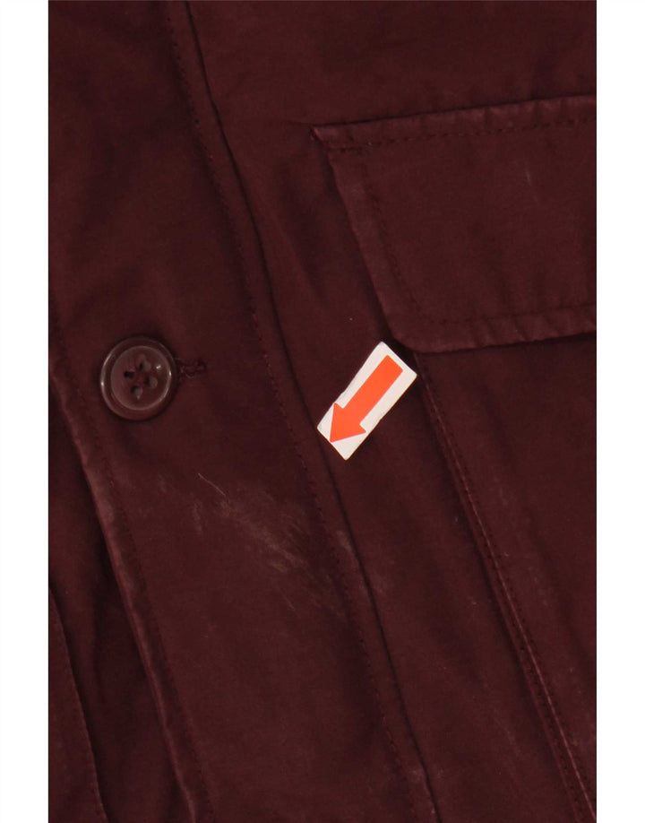 Giacca parka con cappuccio da bambino Gap 8-9 anni Poliestere bordeaux medio