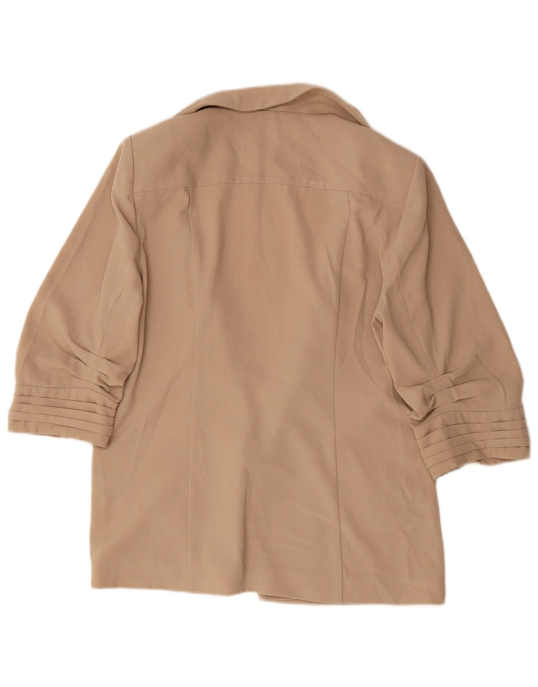 Giacca blazer con maniche a 3/4 da donna Marks & Spencer UK 12 Beige medio