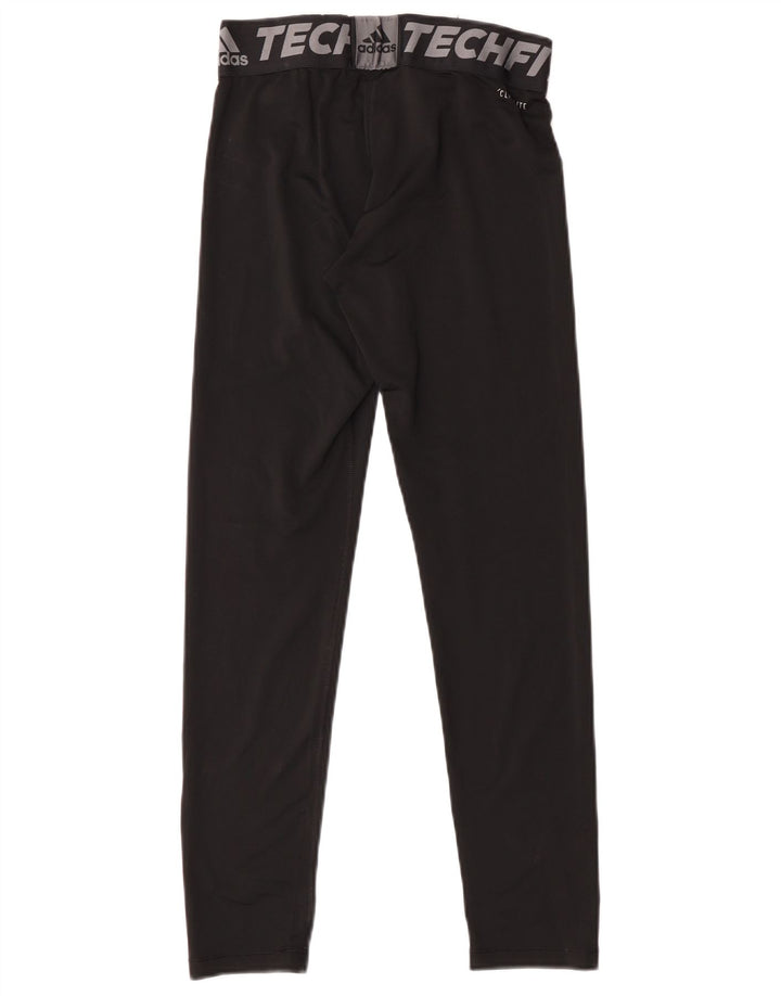 Leggings Adidas Climalite Graphic da ragazzo 13-14 anni in poliestere nero