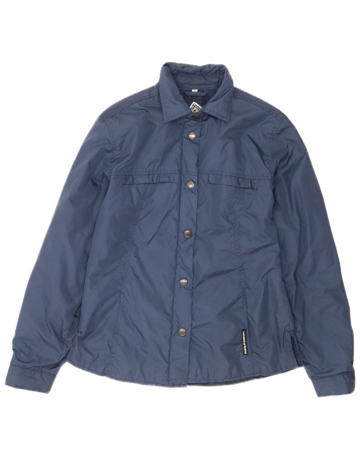 Giacca a vento da donna Tucano Urbano UK 14 nylon medio blu navy
