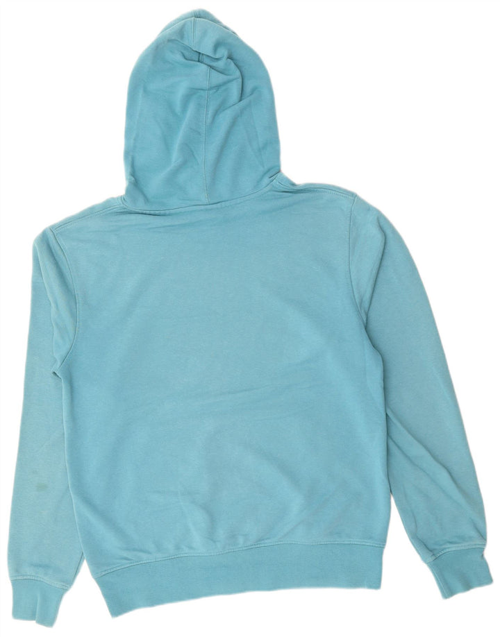 SALTROCK Maglione con cappuccio grafico da uomo in cotone blu medio