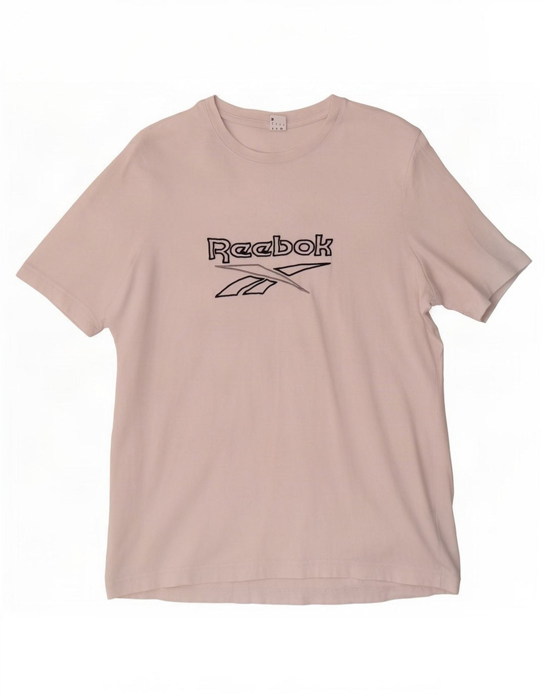 T-shirt grafica da uomo Reebok Top Small in cotone bianco
