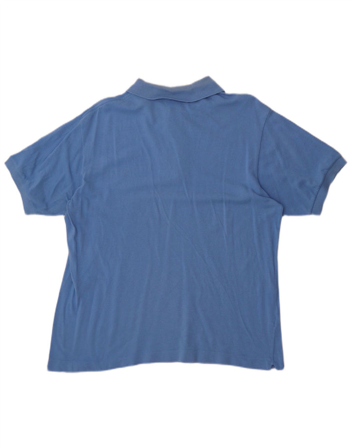 Polo da uomo Lacoste taglia 5 grande in cotone blu