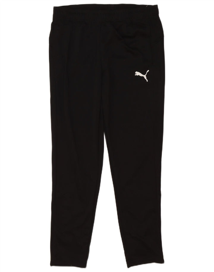 Pantaloni da tuta da uomo Puma Large neri in poliestere