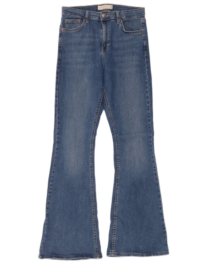Jeans svasati Jamie da donna Topshop W30 L32 cotone blu