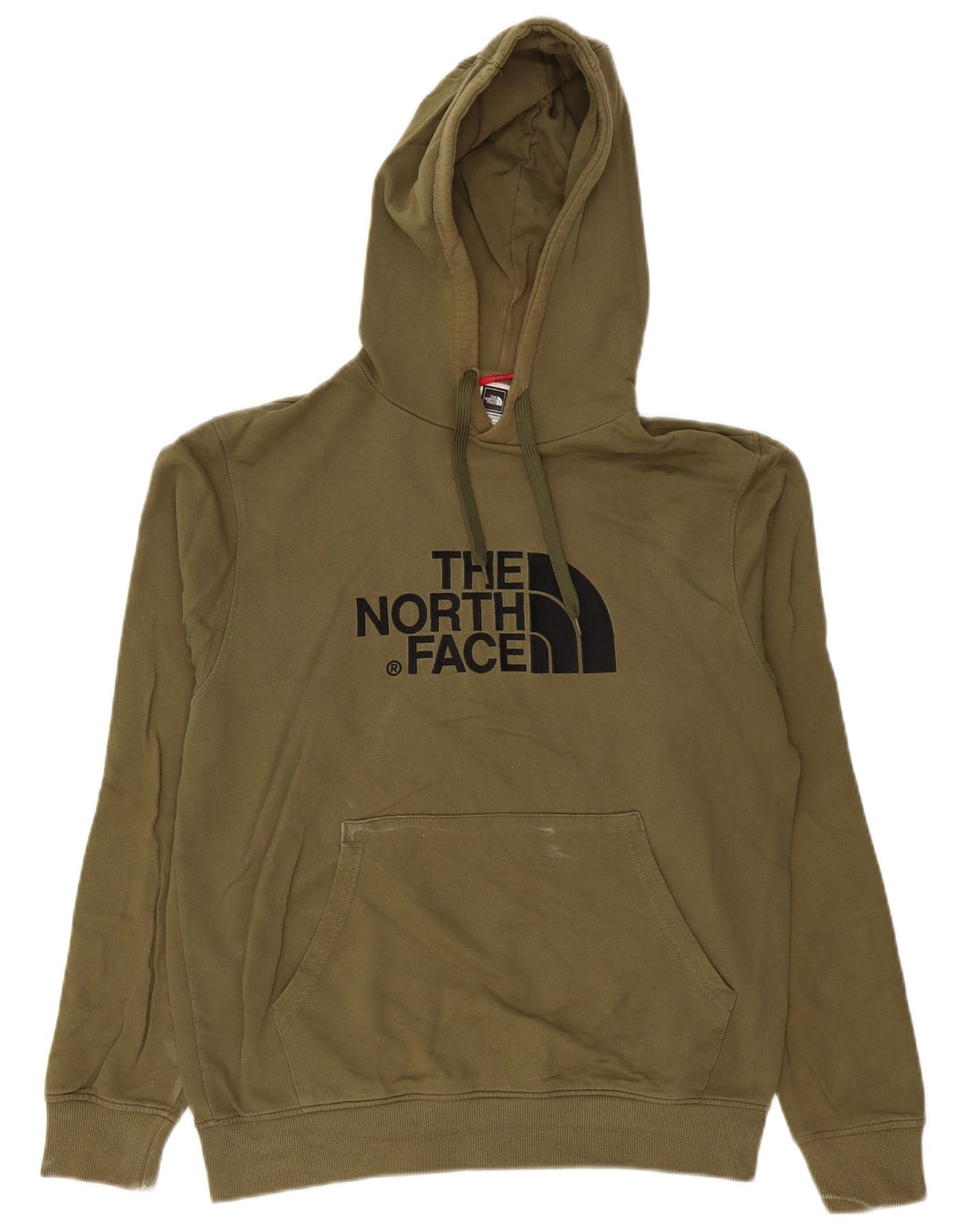 Felpa con cappuccio grafica da uomo The North Face media kaki