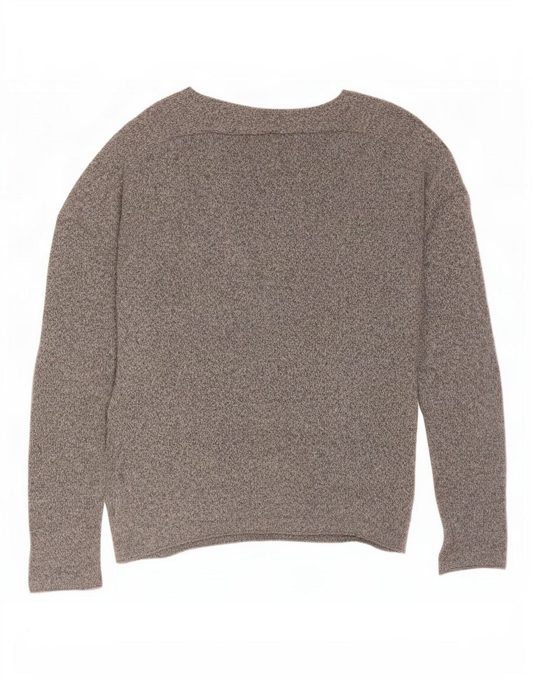 Maglione girocollo da uomo Zara piccolo in cotone chiazzato grigio