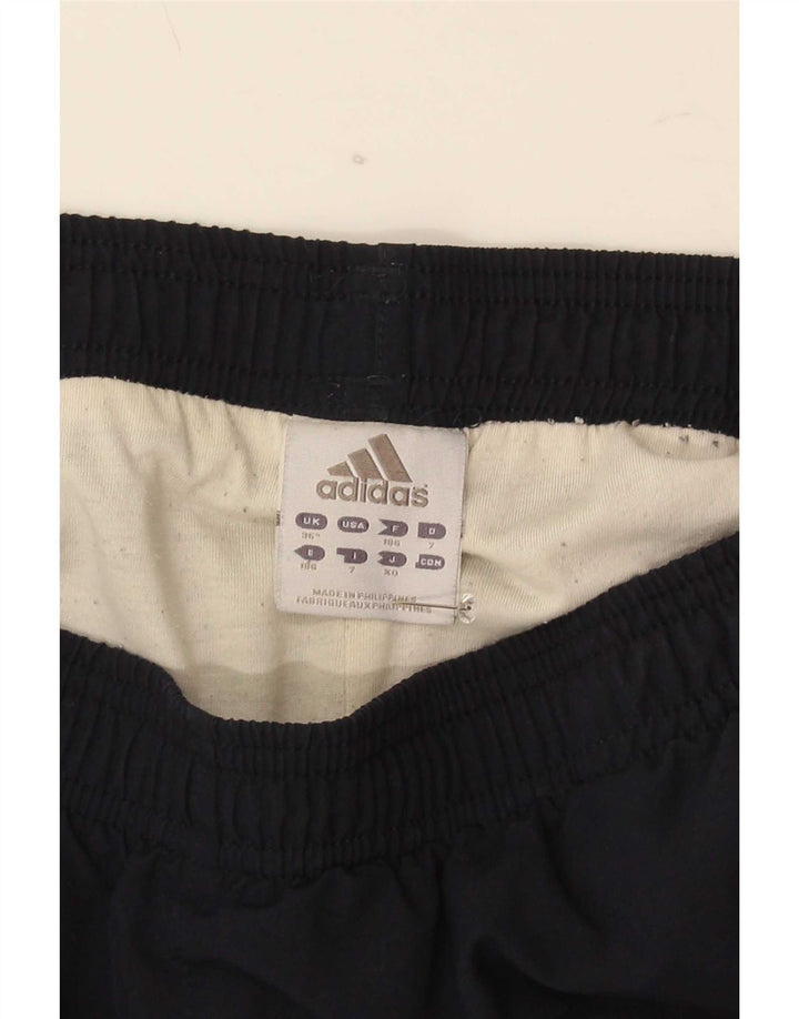 Pantaloncini sportivi Adidas Bermuda da uomo grandi blu navy