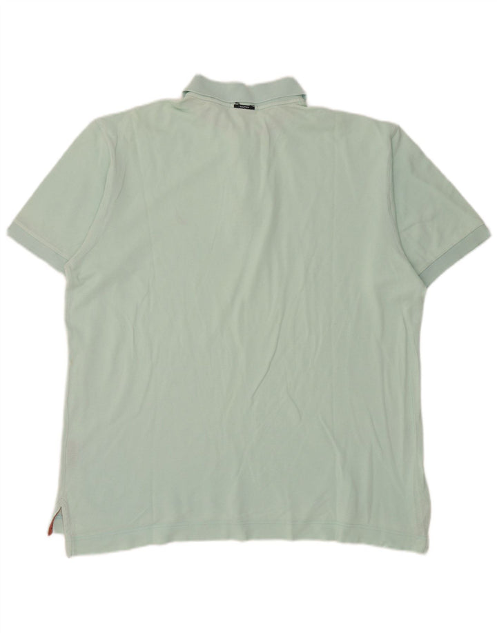 Polo da uomo Nautica in cotone verde medio