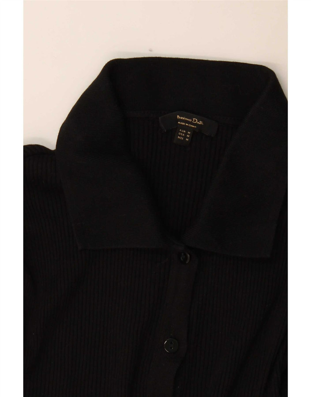 Top cardigan da donna Massimo Dutti UK 12 medio nero