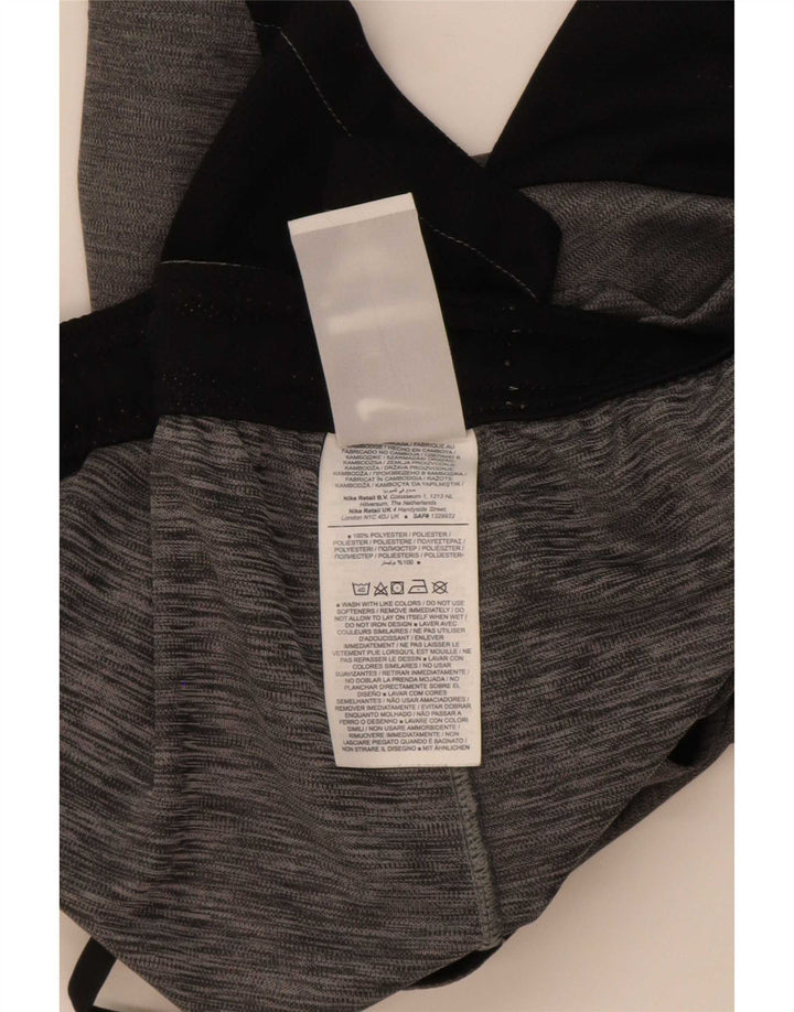Pantaloncini sportivi Nike Dri Fit Slim da uomo in poliestere grigio medio