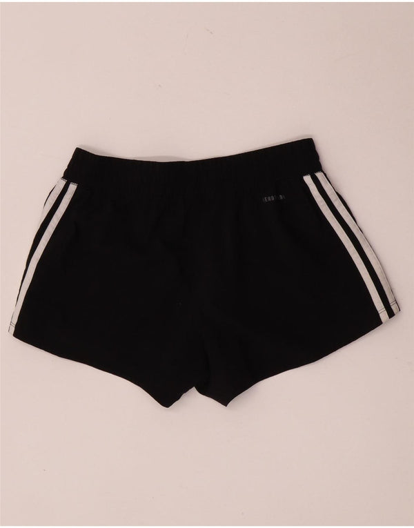 Pantaloncini sportivi Adidas Aeroready da donna UK 4/6 XS poliestere nero