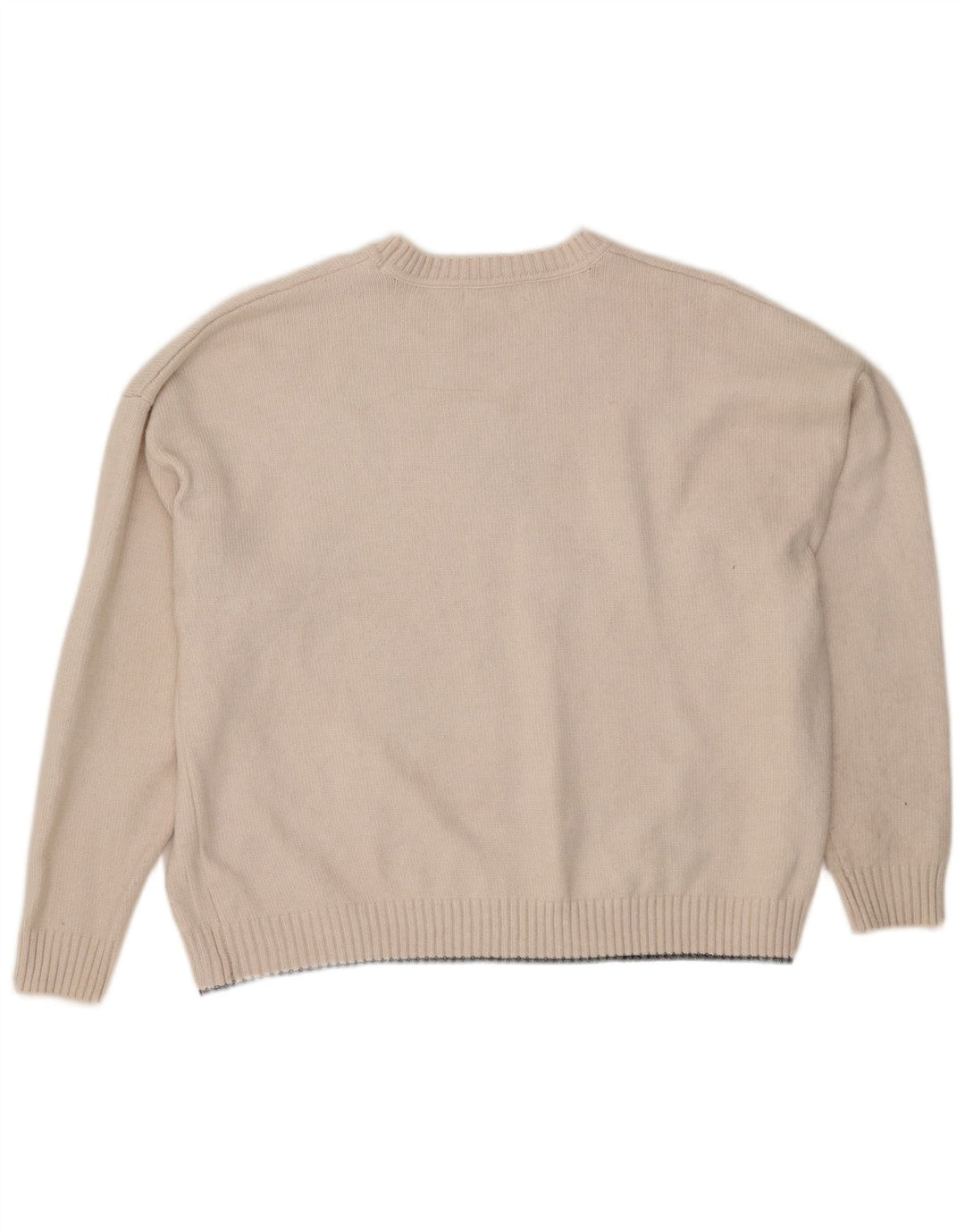 Maglione girocollo da donna Marks & Spencer con motivo astratto UK 18 XL B