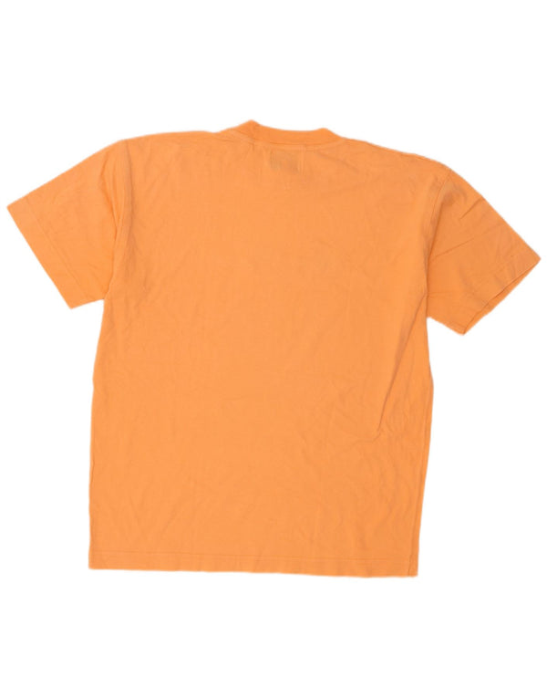 Laura Biagiotti T-shirt grafica da donna UK 16 Large Arancione
