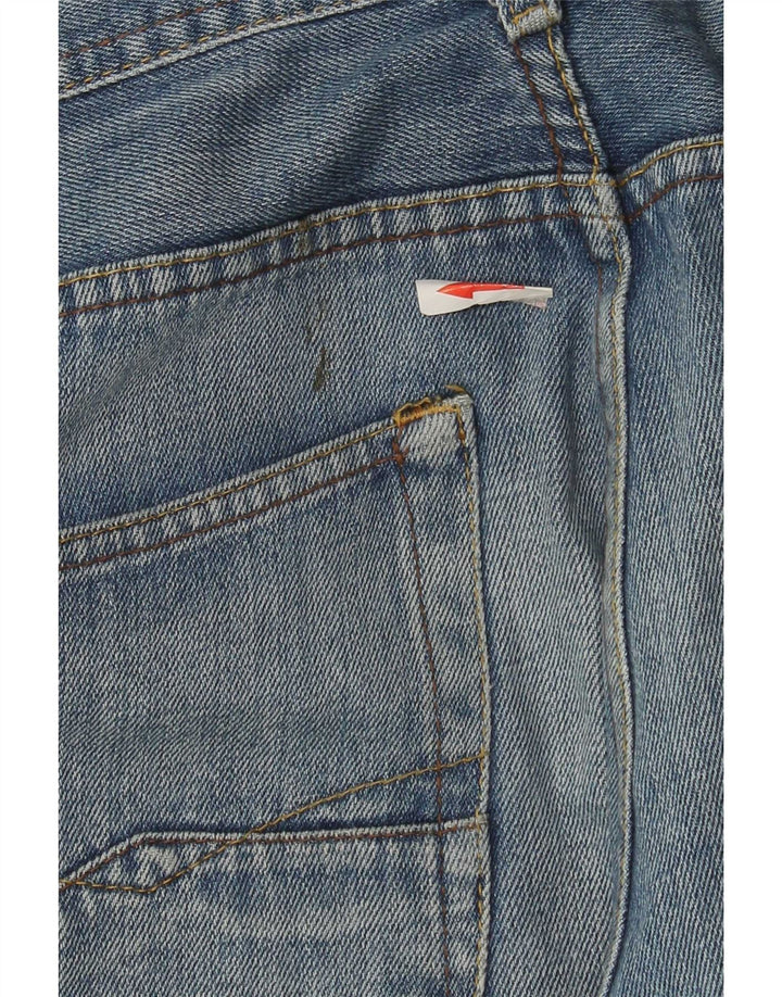 Jeans dritti da uomo Zara EU 34 Large W34 L31 Blu