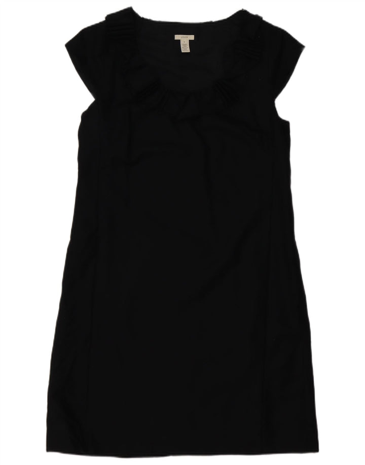 J. CREW Abito a trapezio da donna US 12 Large in lana nera