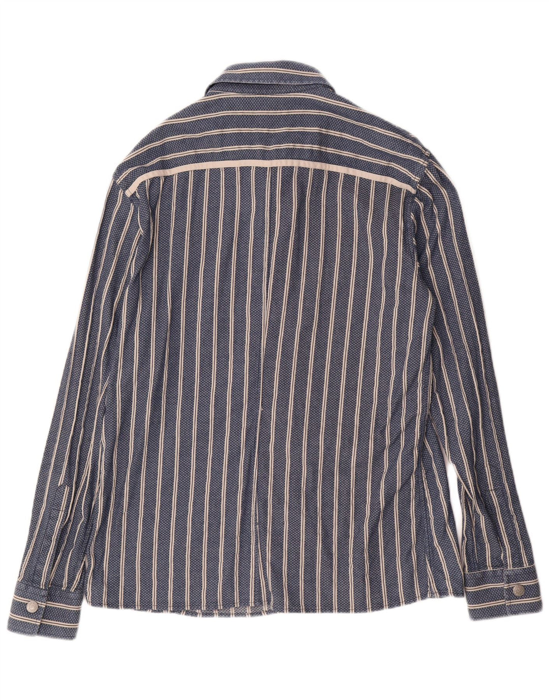 Camicia da uomo ARMANI JEANS 2XL a righe blu