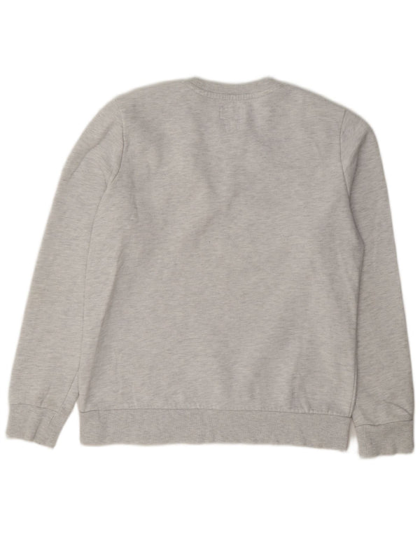 Felpa da donna Superdry Jumper UK 12 Cotone grigio medio
