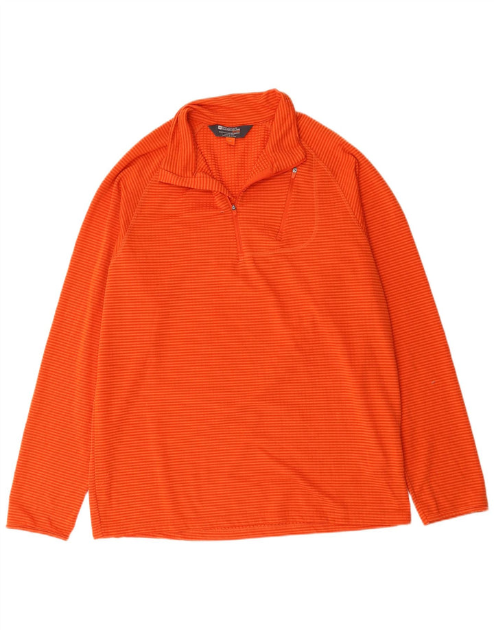 Mountain Warehouse Tuta da uomo pullover Top grande a righe arancioni