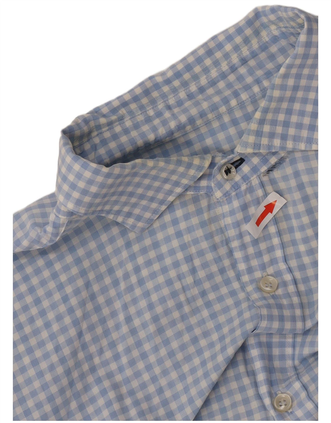 Camicia casual da uomo Massimo Dutti XL in cotone a quadretti blu