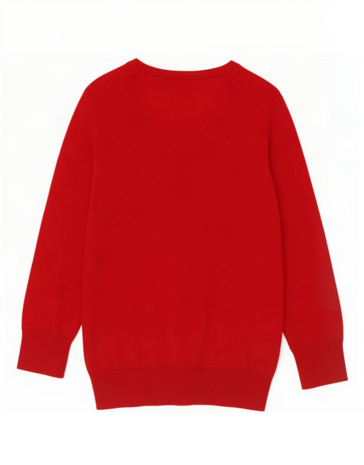 Maglione cardigan con maniche a 3/4 da donna Gap UK 10 piccolo rosso