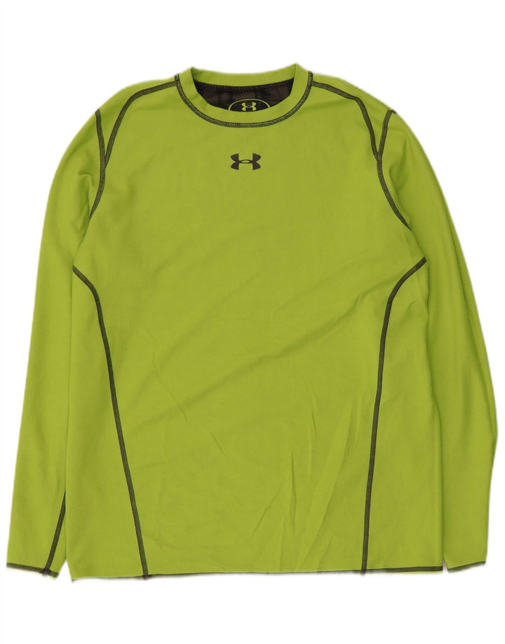 Maglia reversibile da uomo UNDER ARMOUR a maniche lunghe a quadri grigio medio