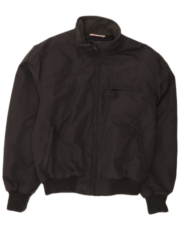 Giubbotto bomber da uomo Canadiens UK 42 XL nylon nero