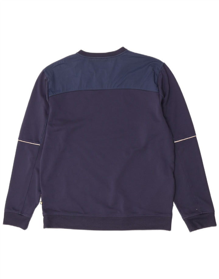 Felpa da uomo Lyle & Scott, grande, in poliestere blu navy