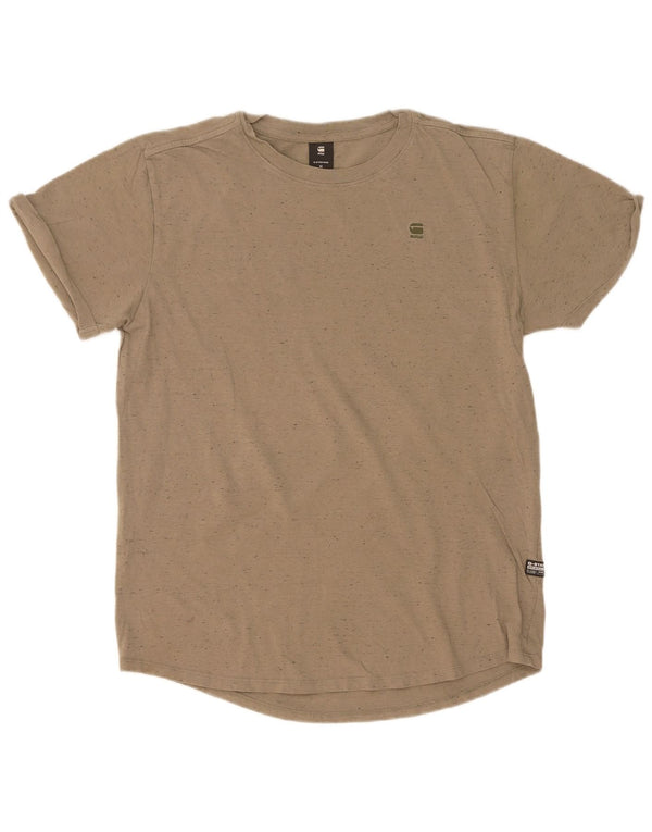 T-shirt da uomo G-Star Top in cotone chiazzato medio kaki