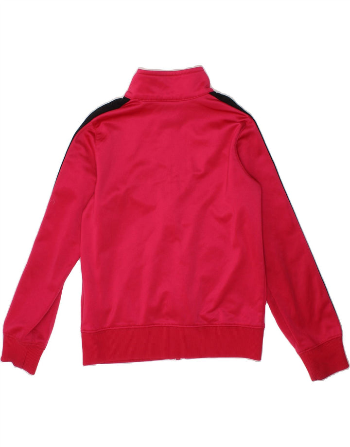 NIKE Girls Tracksuit Top Jacket 5-6 Years Medium Pink Colourblock Vintage Nike and Second-Hand Nike from Messina Hembry 