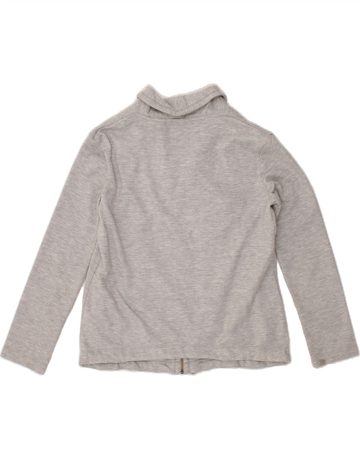 FREDDY Womens Tracksuit Top Jacket UK 10 Small Grey Cotton Vintage Freddy and Second-Hand Freddy from Messina Hembry 