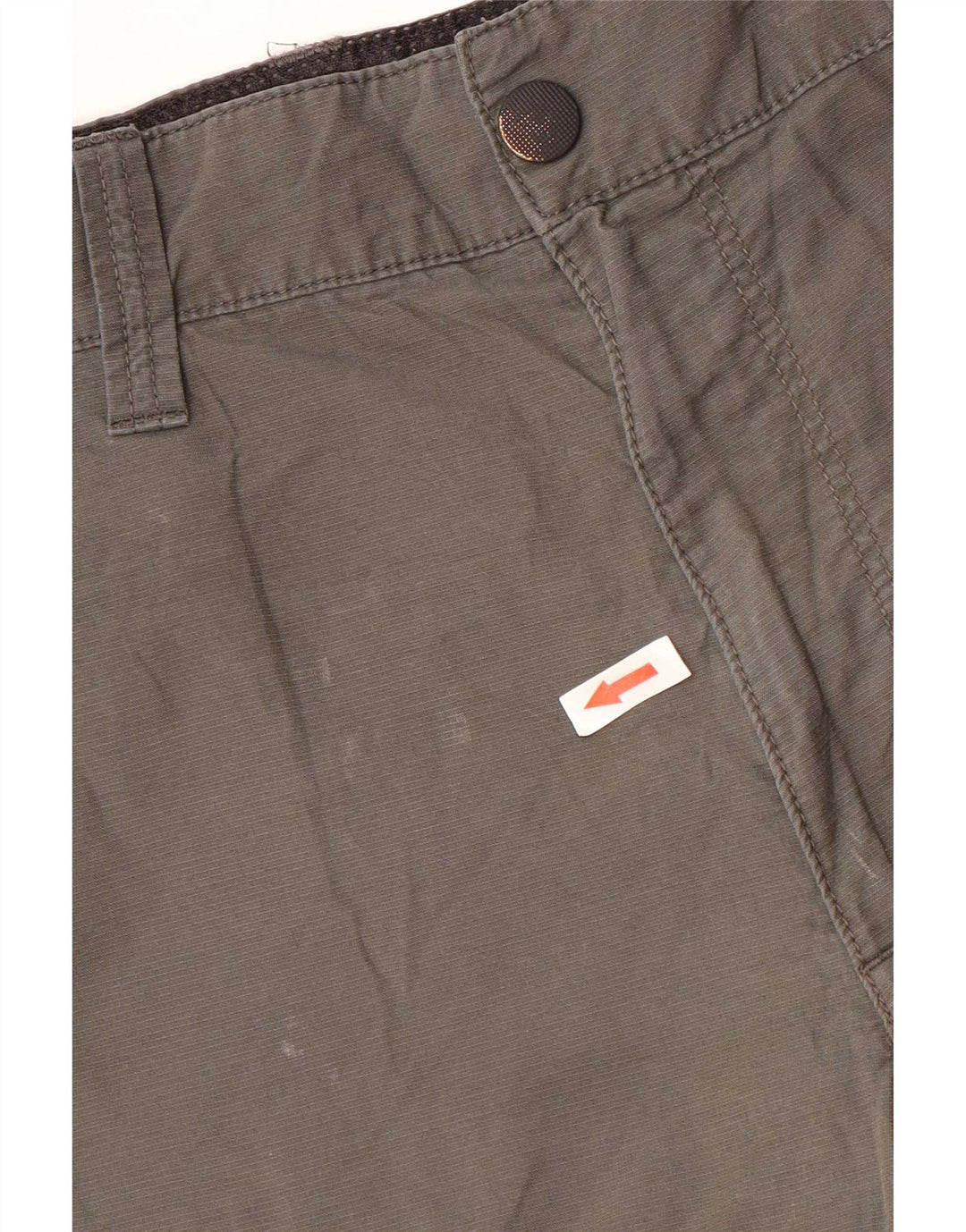 Pantaloncini cargo da uomo Marks & Spencer W34 grandi cotone kaki