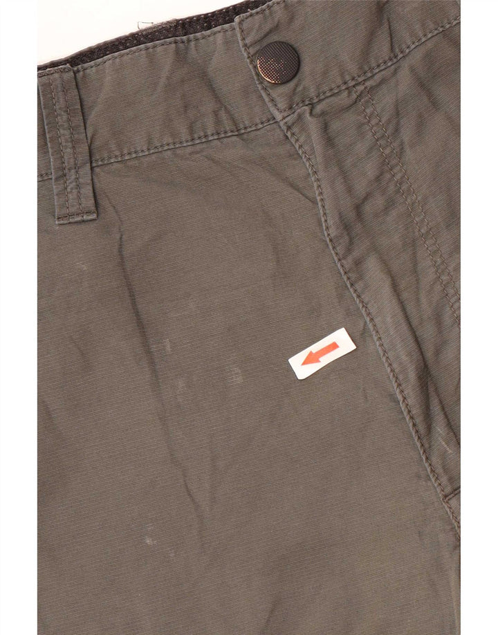 Pantaloncini cargo da uomo Marks & Spencer W34 grandi cotone kaki