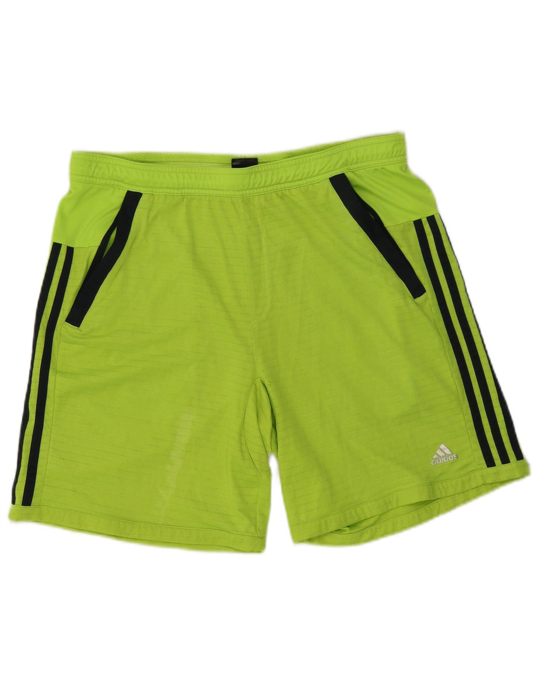 Pantaloncini sportivi Adidas Climacool da uomo di grandi dimensioni in poliestere verde