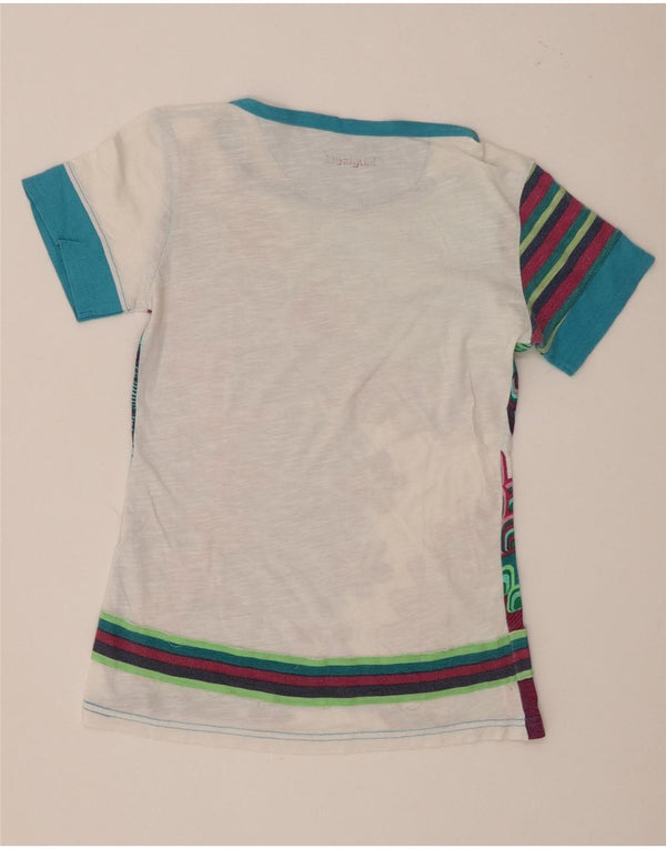 Desigual T-shirt grafica per ragazze 13-14 anni multicolore floreale