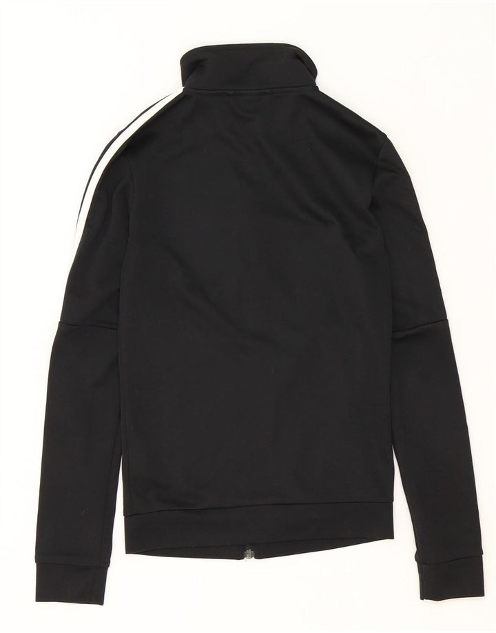 Giacca da tuta da donna Adidas UK 0/2 2XS poliestere nero