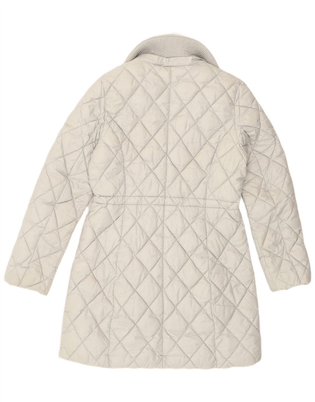 Cappotto trapuntato da donna Guess UK 14 poliestere bianco medio
