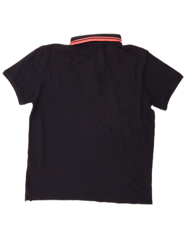 Polo da uomo Champion Large in cotone blu navy