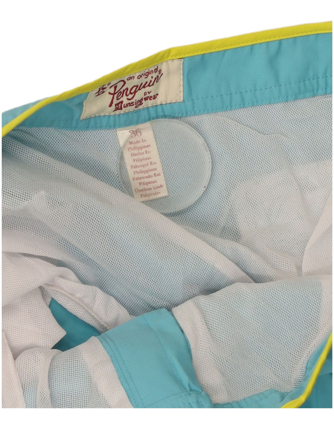 Pantaloncini da bagno da uomo PENGUIN grandi blu