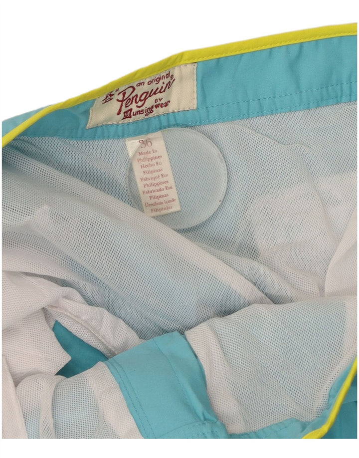 Pantaloncini da bagno da uomo PENGUIN grandi blu