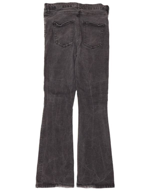 Jeans svasati da donna Zara EU 44 XL W34 L34 Grigio