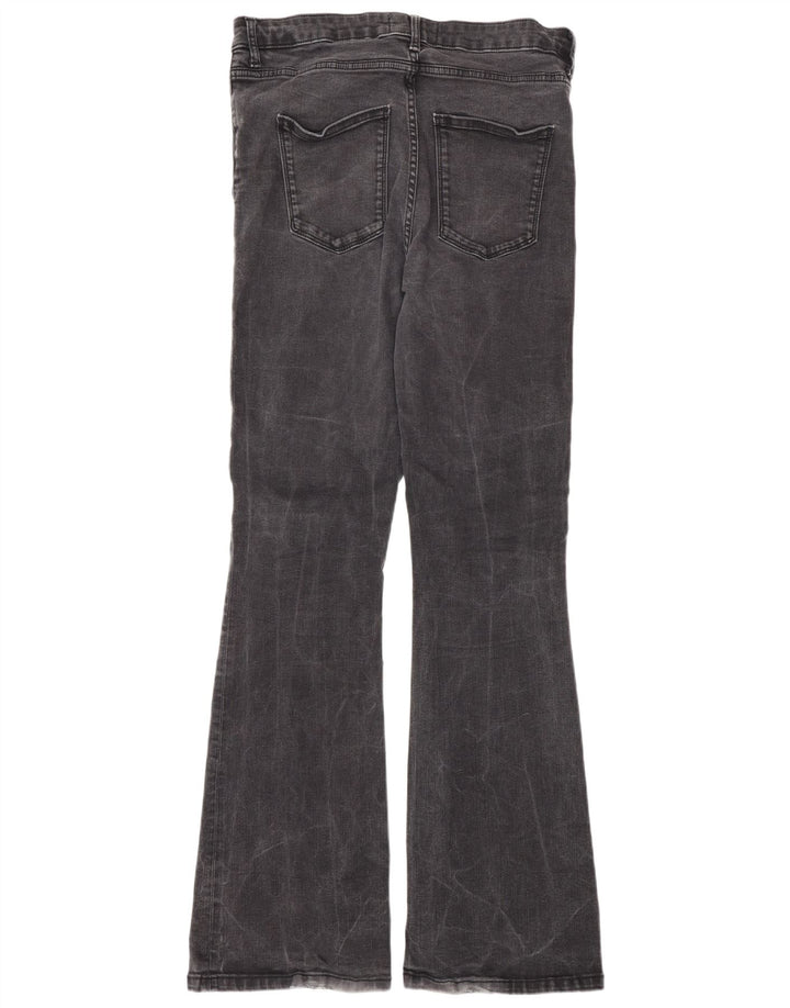 Jeans svasati da donna Zara EU 44 XL W34 L34 Grigio