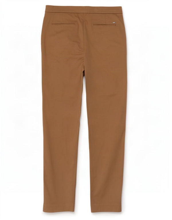 Pantaloni chino slim da donna Tommy Hilfiger US 6 Medium W30 L30 Cotone beige