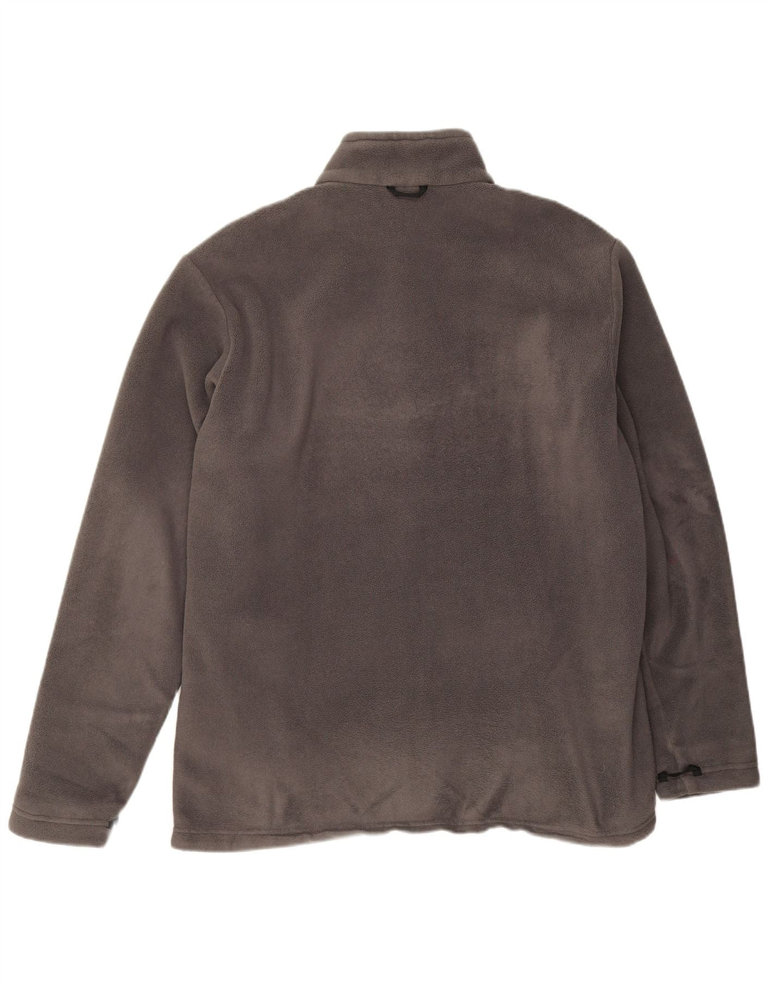 Giacca in pile foderata da uomo Jack Wolfskin UK 44/46 XL poliestere grigio