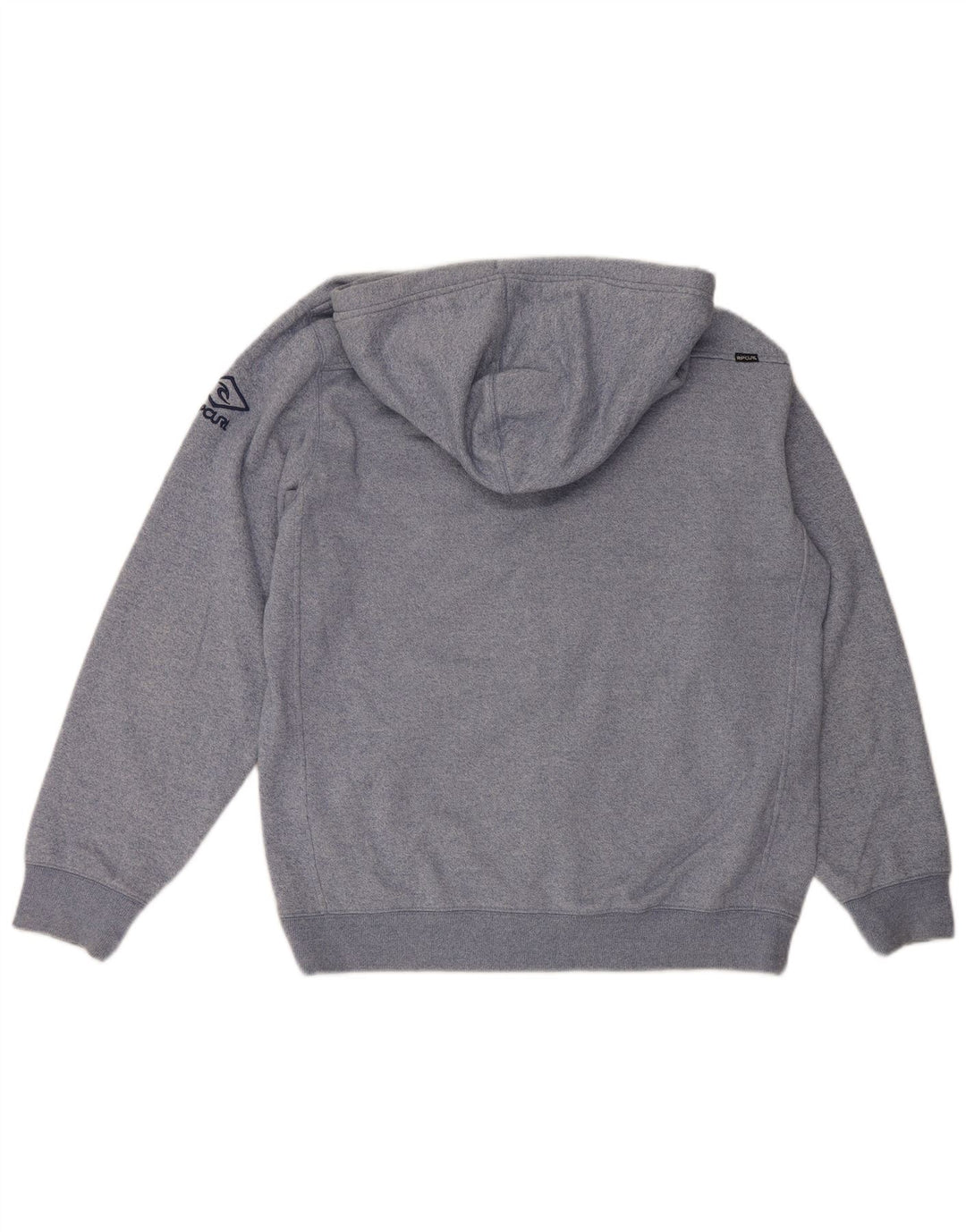 Maglione con cappuccio e zip da uomo Rip Curl grande in cotone blu