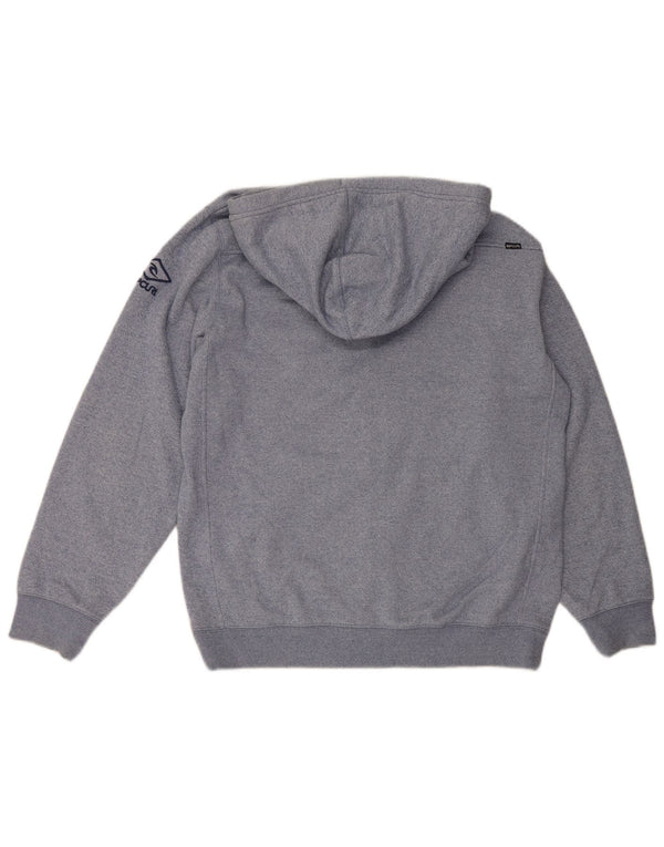 Maglione con cappuccio e zip da uomo Rip Curl grande in cotone blu