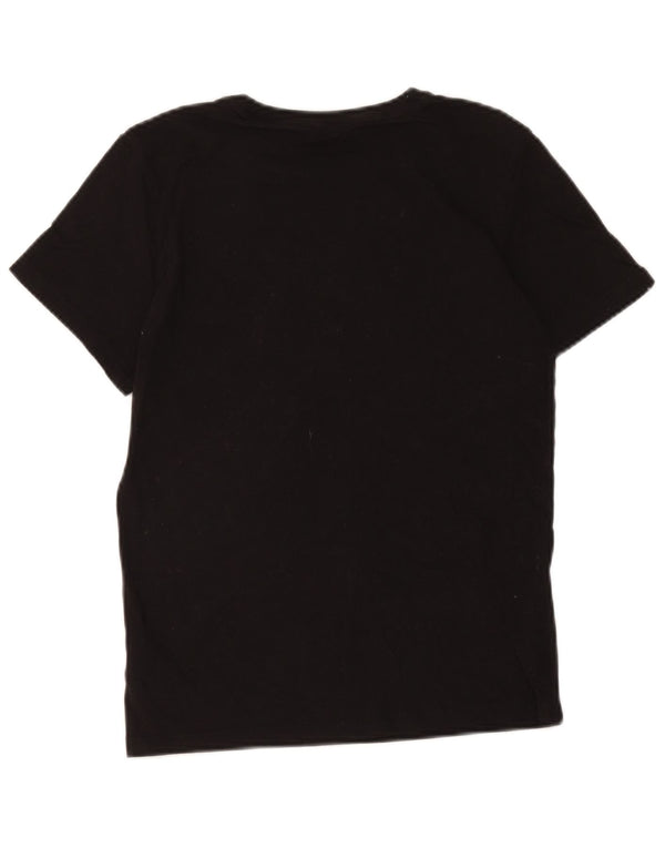 Maglietta grafica da bambino Calvin Klein Top 12-13 anni in cotone nero